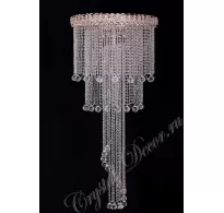 Люстра хрустальная Водопад Длинный